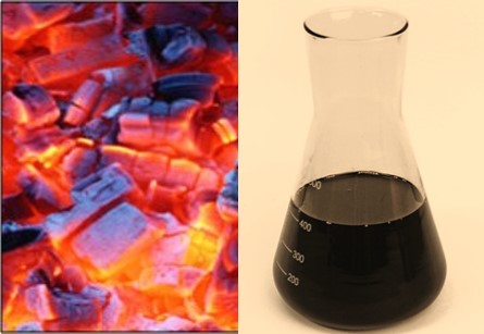 Schwerpunktbild Biomassepyrolyse